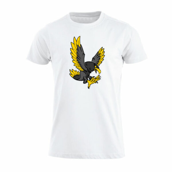 T-shirt White, Black Eagle